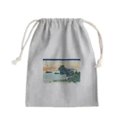 寿めでたや(ukiyoe)のUKIYOE FUJIYAMA　北斎_冨嶽三十六景　甲州伊沢暁 Mini Drawstring Bag