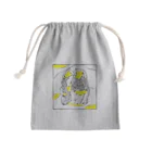 フクハラアキコの【audace × フクハラアキコ】laperirostum柄 Mini Drawstring Bag