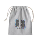 Edna_Rueのちょっとチカチカするえどねこ Mini Drawstring Bag