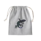 たまぴゃの星空のやもり Mini Drawstring Bag