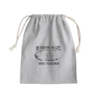 猫と釣り人のイイダコ_8K Mini Drawstring Bag