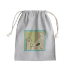   tippokekoubouの見てくれ俺の肉球を！！ Mini Drawstring Bag