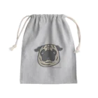 shishimaru-gmenのフォーンパグちゃん Mini Drawstring Bag