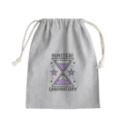 KIKITEKI_LABORATORYの砂時計 薄紫 Mini Drawstring Bag