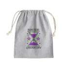 KIKITEKI_LABORATORYの砂時計 紫×ピンク Mini Drawstring Bag