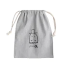 ghostくんの売り場の名前入りghostくん Mini Drawstring Bag