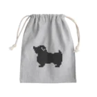 TOMOS-dogのドット絵ノーフォークテリア Mini Drawstring Bag