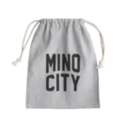 JIMOTOE Wear Local Japanの美濃市 MINO CITY Mini Drawstring Bag