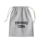 JIMOTOE Wear Local Japanの与那原町 YONABARU TOWN Mini Drawstring Bag