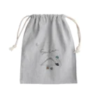 sacamのさキャンオリジナルデザイン。 Mini Drawstring Bag