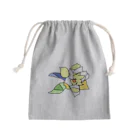 フルツの6/30 誕生花「クチナシ」 Mini Drawstring Bag