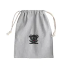 Kurumira（くるみら）ショップのいっぬのいっくん Mini Drawstring Bag