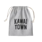 JIMOTOE Wear Local Japanの河合町 KAWAI TOWN Mini Drawstring Bag
