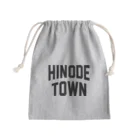 JIMOTOE Wear Local Japanの日の出町 HINODE TOWN Mini Drawstring Bag