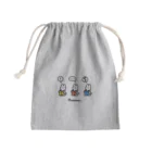 こめつぶ店の読書タイム Mini Drawstring Bag