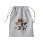 あるルートのレーシングドッグ Mini Drawstring Bag