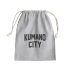 JIMOTOE Wear Local Japanの熊野市 KUMANO CITY Mini Drawstring Bag