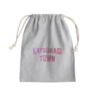 JIMOTOE Wear Local Japanのかつらぎ町 KATSURAGI TOWN Mini Drawstring Bag