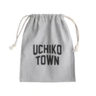 JIMOTOE Wear Local Japanの内子町 UCHIKO TOWN Mini Drawstring Bag