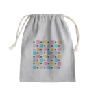 SingleParent101のシングルペアレント101公式ロゴカラフルパターン Mini Drawstring Bag