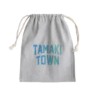 JIMOTOE Wear Local Japanの玉城町 TAMAKI TOWN Mini Drawstring Bag