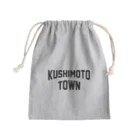 JIMOTOE Wear Local Japanの串本町 KUSHIMOTO TOWN Mini Drawstring Bag