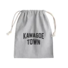 JIMOTOE Wear Local Japanの川越町 KAWAGOE TOWN Mini Drawstring Bag