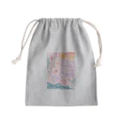 Shirako 商店のトンネルを抜けて　tote bag~seaside line ~ Mini Drawstring Bag