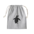 ゆるいペンギン屋のみかえりフンボさん Mini Drawstring Bag