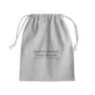 mstt_in inc.のExperience the world. Mini Drawstring Bag