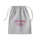 JIMOTOE Wear Local Japanの川棚町 KAWATANA TOWN Mini Drawstring Bag