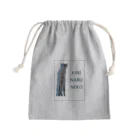 S・W・Oの気になる猫 Mini Drawstring Bag