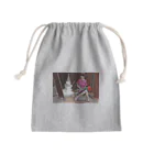 愛のポートレート Mini Drawstring Bag