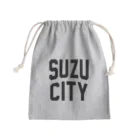 JIMOTOE Wear Local Japanの珠洲市 SUZU CITY Mini Drawstring Bag