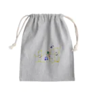 ゆのcheeses & carrot Mini Drawstring Bag