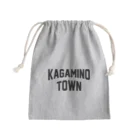 JIMOTOE Wear Local Japanの鏡野町 KAGAMINO TOWN Mini Drawstring Bag