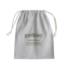 gothinyのgothiny pouch きんちゃく