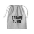 JIMOTOE Wear Local Japanの田上町 TAGAMI TOWN Mini Drawstring Bag