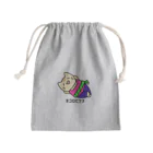 バナナ家のネコロビクス（ほんわか） Mini Drawstring Bag