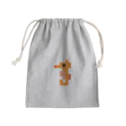 GRITの粗ドット絵・タツノオトシゴくん Mini Drawstring Bag