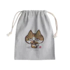 ふじもじ屋のふじもじにゃんず《チャイくん》 Mini Drawstring Bag