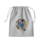 こてこて、コテツ。のワンコ×バイク Mini Drawstring Bag