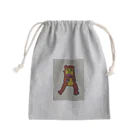 tousannokoのかいじゅう(赤) Mini Drawstring Bag