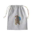 おみやげやのあるくま Mini Drawstring Bag