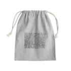 民　三角　（たみ　みかど）の花の専門店の雨を見る人々 Mini Drawstring Bag