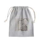 Drawgonのカメラ小僧 Mini Drawstring Bag