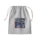 Lighter190Eの小玉画伯のイルジュラちゃん きんちゃく Mini Drawstring Bag