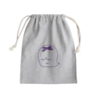 はっちゃんのたんこぶ　おばけのブクボー　パープル Mini Drawstring Bag