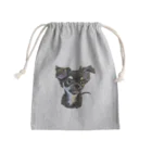 uchinonekoinuのベアくん Mini Drawstring Bag