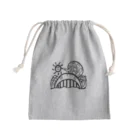 泥水すすり隊 オリジナルグッズの世界クジラ 和泉作 Mini Drawstring Bag